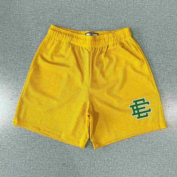 1:1 quality version EE logo print mesh breathable beach shorts 7 colors