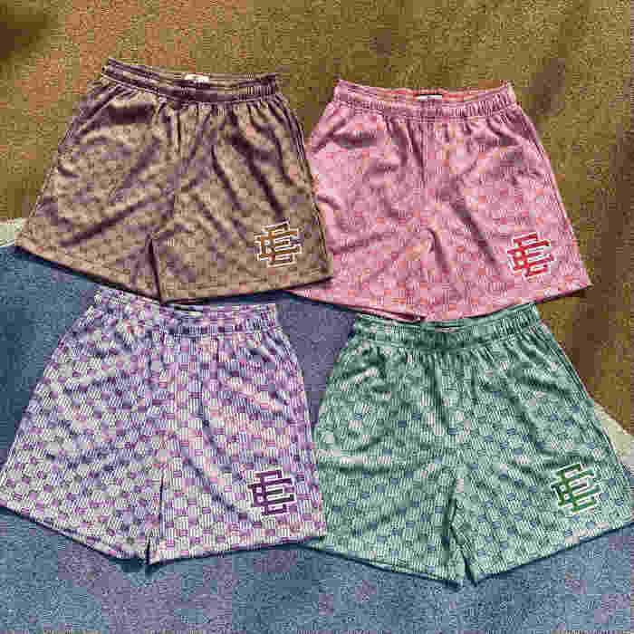 1:1 quality version Co-branded street casual quick-dry mesh shorts 5 colors