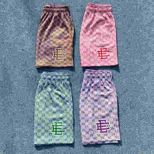 1:1 quality version Co-branded street casual quick-dry mesh shorts 5 colors
