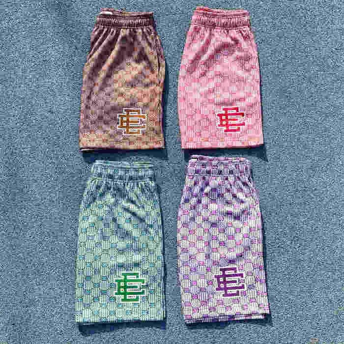 1:1 quality version Co-branded street casual quick-dry mesh shorts 5 colors
