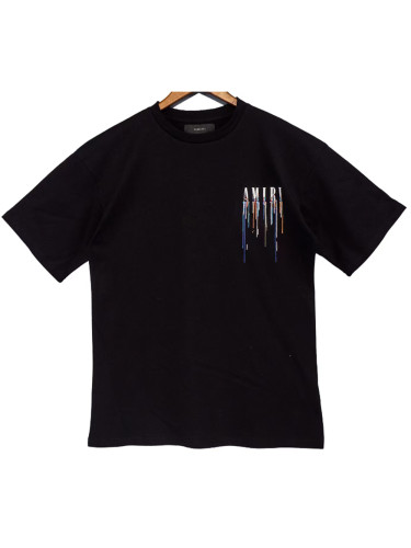 Flow Paint Letter Print Tee
