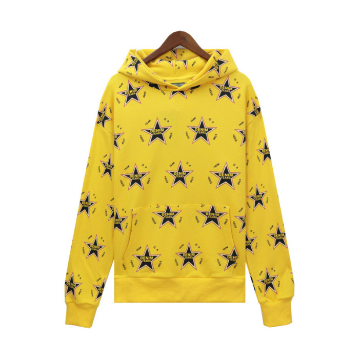 All-over Printed Star Letter Hoodie & Pants 4 colors