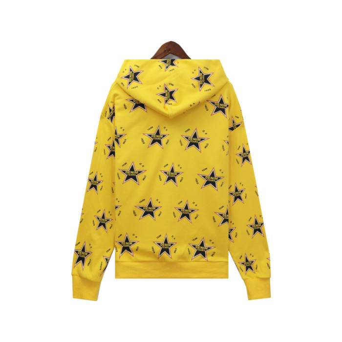 All-over Printed Star Letter Hoodie & Pants 4 colors