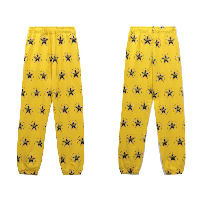 All-over Printed Star Letter Hoodie & Pants 4 colors