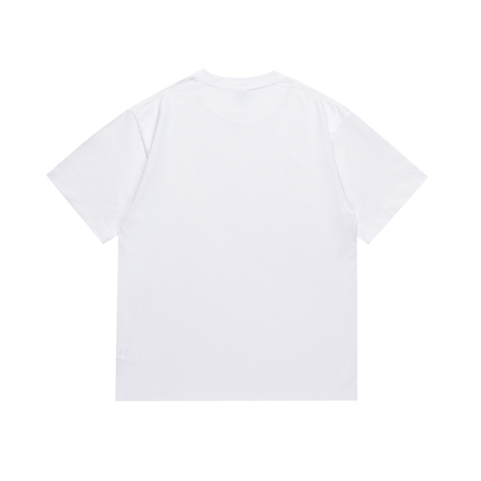 Classic Letter Blue Plaid Small Ape Head Tee 2 colors