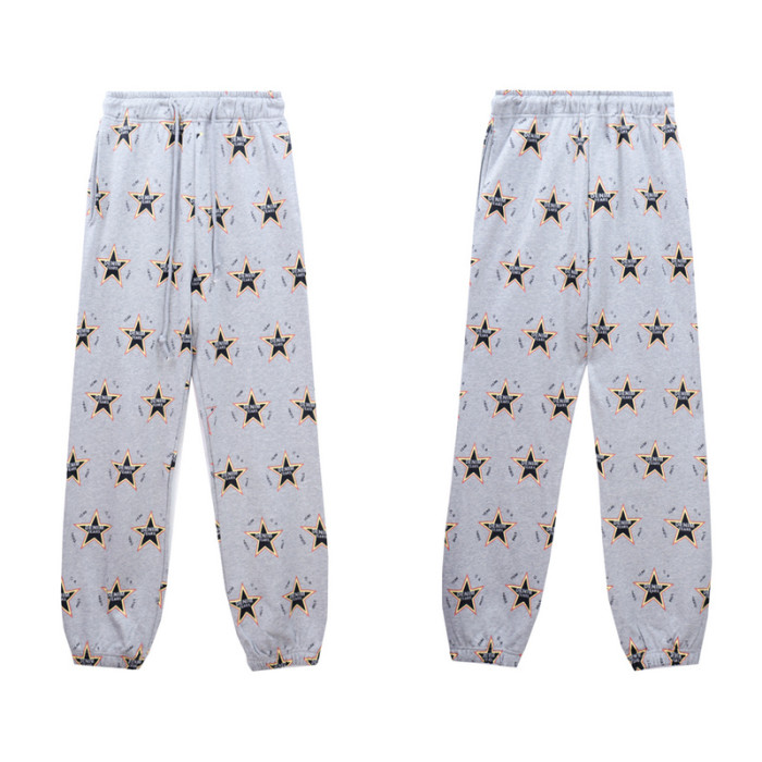 All-over Printed Star Letter Hoodie & Pants 4 colors