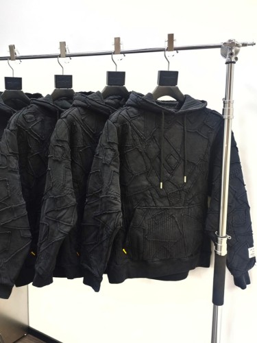 1:1 quality version Textured Heavy Duty COLLAGE Hoodie