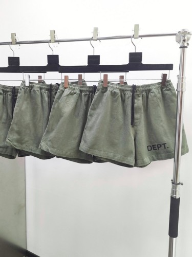 1:1 quality version Olive Green Logo Print ZUMA Shorts