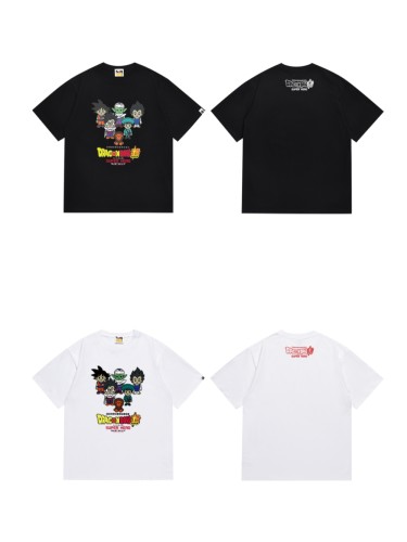 Dragon Ball co-branded cartoon monkey tee 2 colors