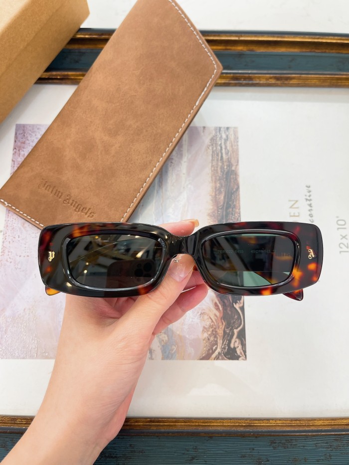 1:1 quality version PA Alphabet Small Frame Sunglasses 6 colors