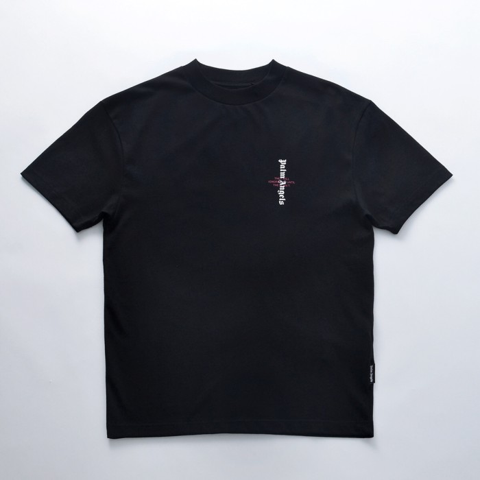 Chest small vertical logo Tee 2 colors