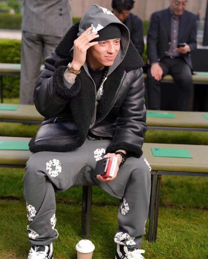 1:1 quality version Colorful Gemstone Kapok Zipper Hoodie & Sweatpants