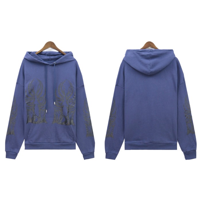 Abstract Large Print Hoodie 3 colors