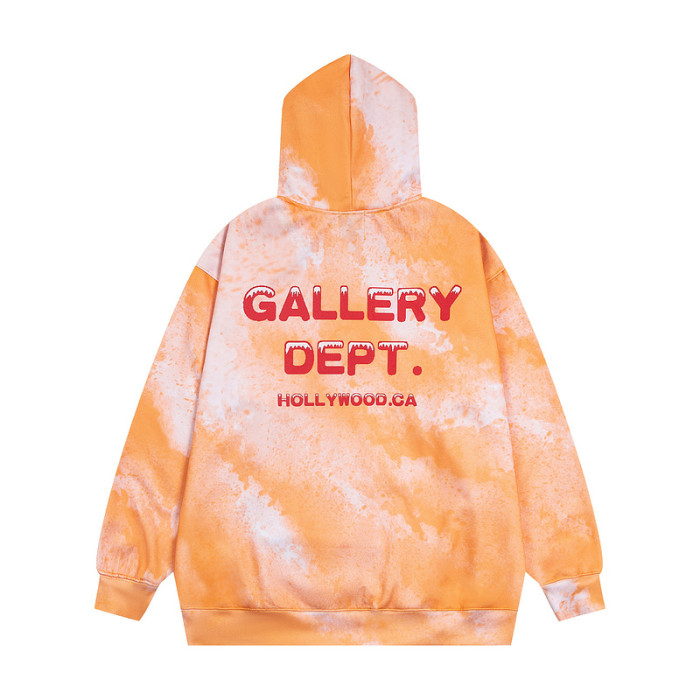 Candy Snowflake Alphabet Tie-Dye Hoodie & Pants Set