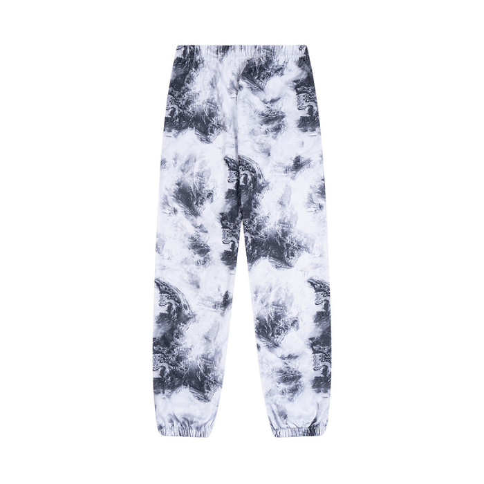 Ink Style Tie-Dye Hoodie & Pants Set