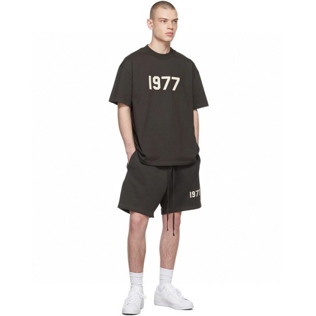 [Big & Tall for weights up to 220 lbs]1:1 quality version 1977 Flocked Printed Shorts 4 colors