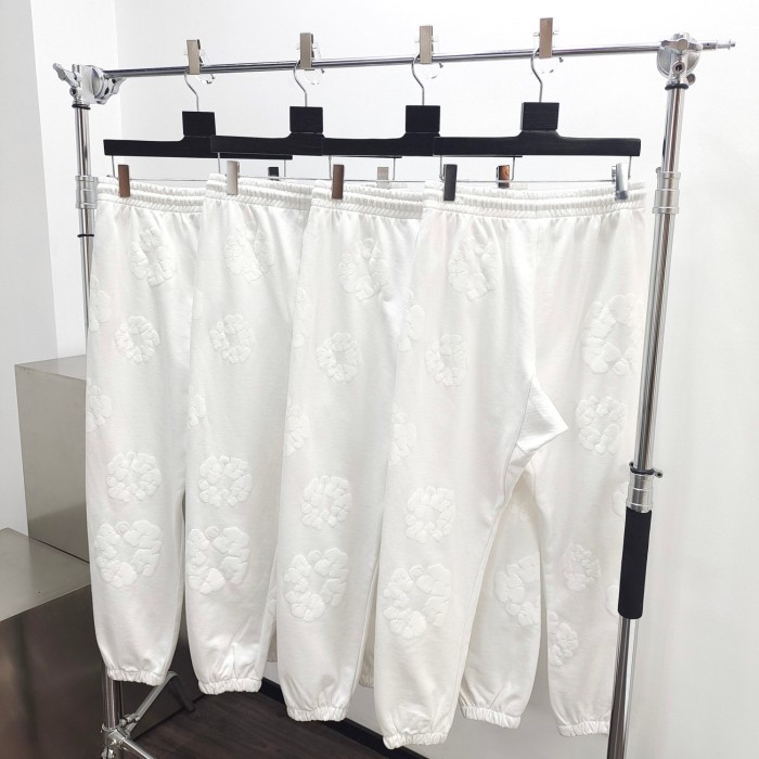 1:1 quality version MONO All White Kapok Kapok Hoodie & Sweatpants Set
