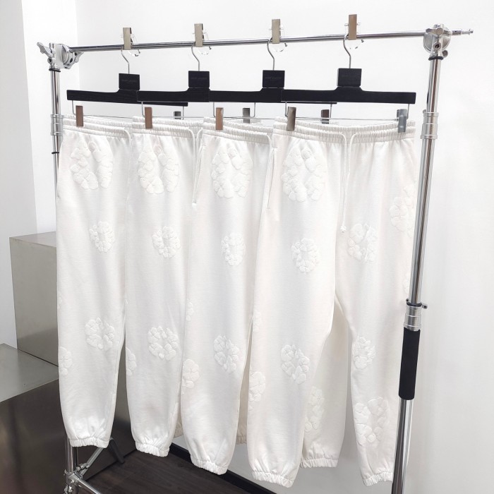 1:1 quality version MONO All White Kapok Kapok Hoodie & Sweatpants Set