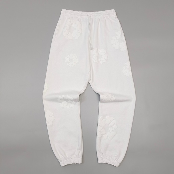 1:1 quality version MONO All White Kapok Kapok Hoodie & Sweatpants Set