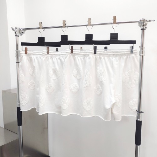 1:1 quality version All White Kapok Shorts