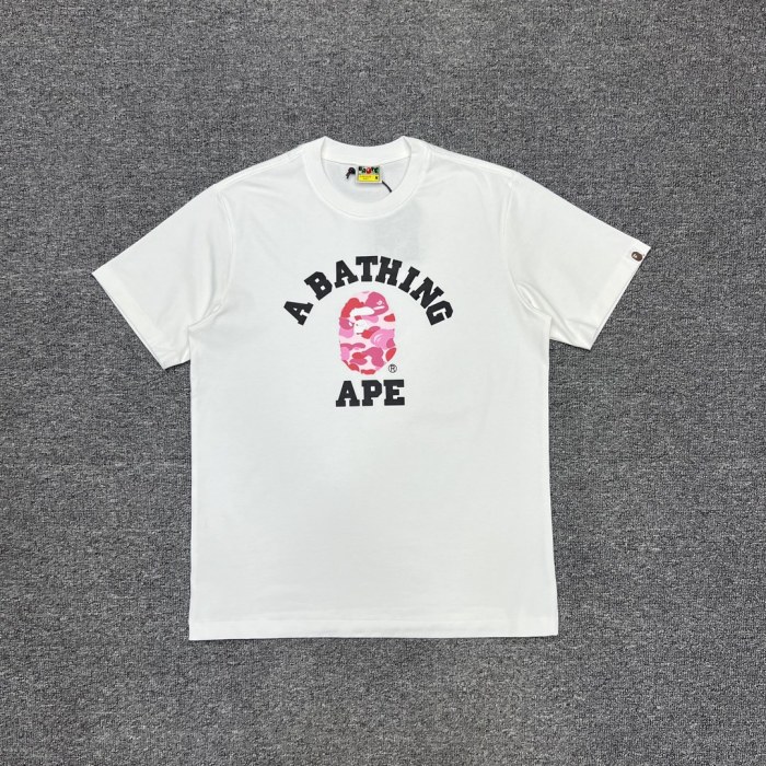 1:1 quality version ABC Camouflage Ape Small Head Print Tee 6 colors