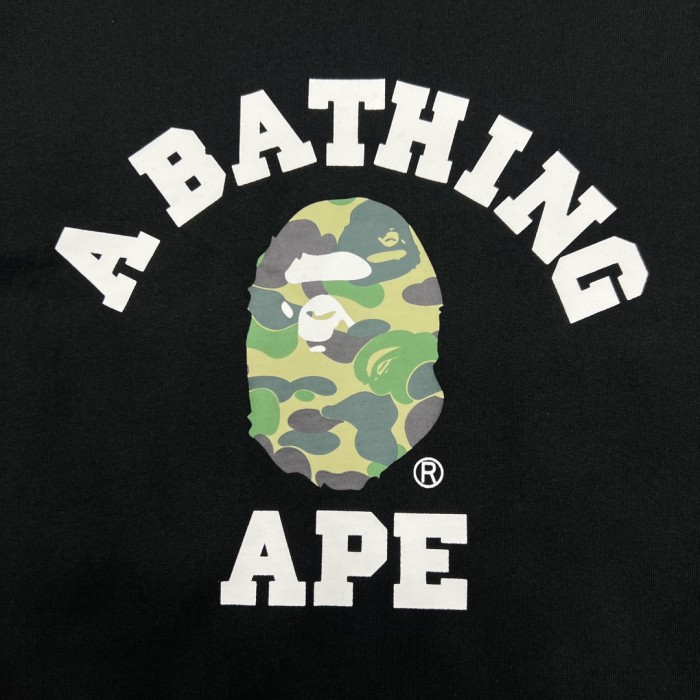 1:1 quality version ABC Camouflage Ape Small Head Print Tee 6 colors