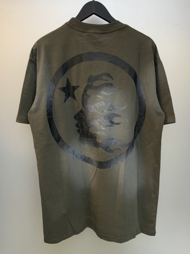 Mottled Lettering Black and White Logo Washed Version Tee
