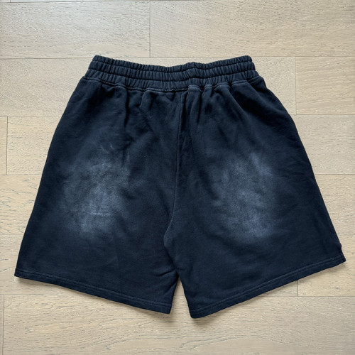 08 Letter Logo Print Washed Shorts Version shorts