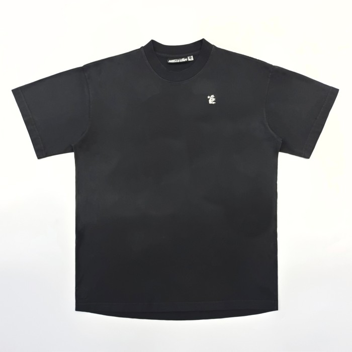 [Big & Tall for weights up to 260 lbs]1:1 quality version Chest small logo back lettering print Tee with NFC tag