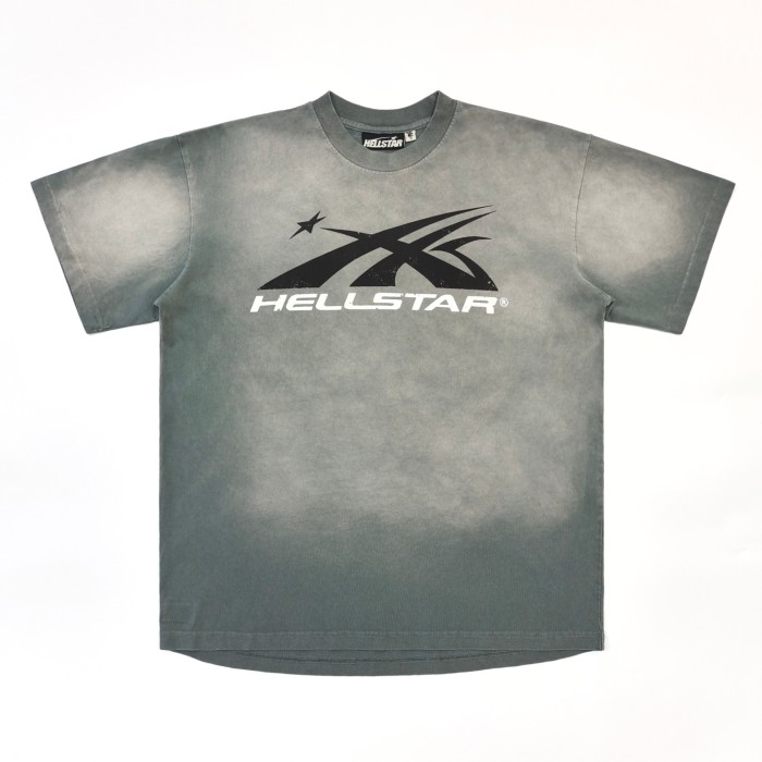 [Big & Tall for weights up to 260 lbs]1:1 quality version Mottled Logo Washed Version Tee with NFC tag