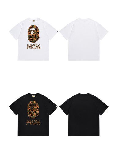 Camouflage Desert Ape Head Cutout Letter Tee 2 colors