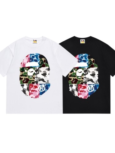 Camouflage Colorblock Ape Head Tee 2 colors