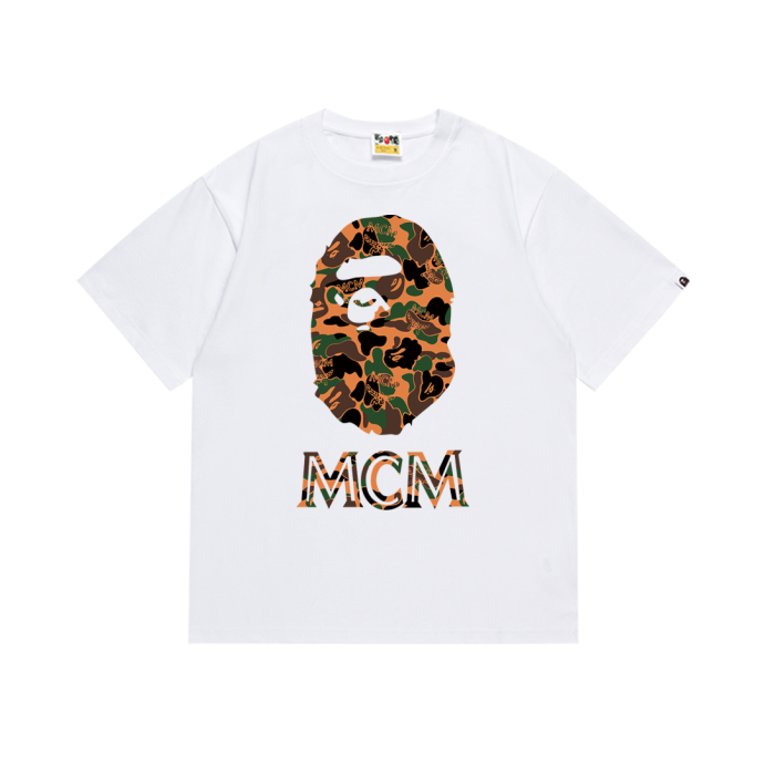 Camouflage Desert Ape Head Cutout Letter Tee 2 colors
