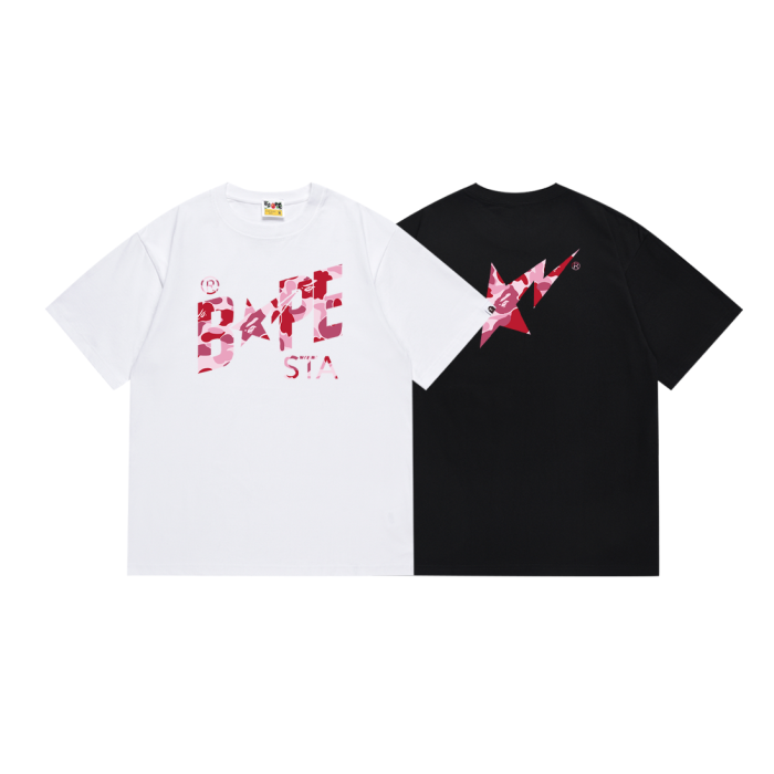 STA Camouflage Lightning Star Letter Tee 6 colors