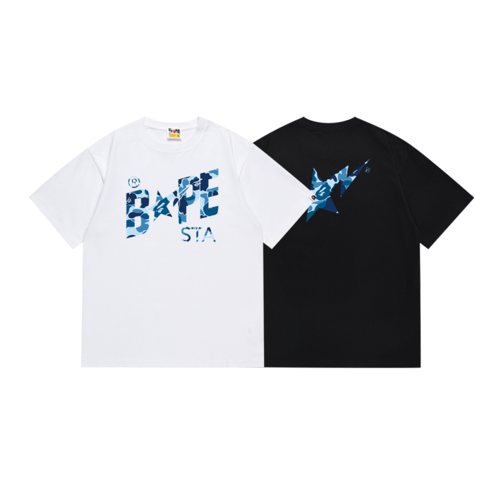 STA Camouflage Lightning Star Letter Tee 6 colors