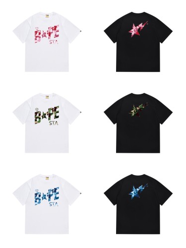 STA Camouflage Lightning Star Letter Tee 6 colors
