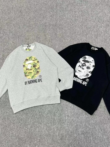 1:1 quality version 11th Anniversary Ink Camouflage Ape Head Print Sweatshirt 2 colors