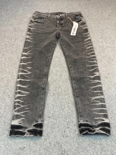 [buy more save more]1:1 quality version Street Trend Side Stripe Wash Jeans