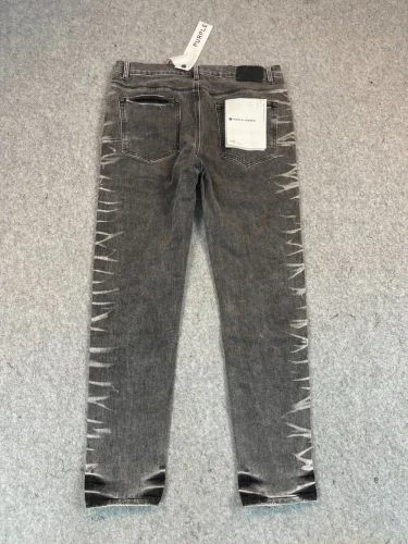 [buy more save more]1:1 quality version Street Trend Side Stripe Wash Jeans