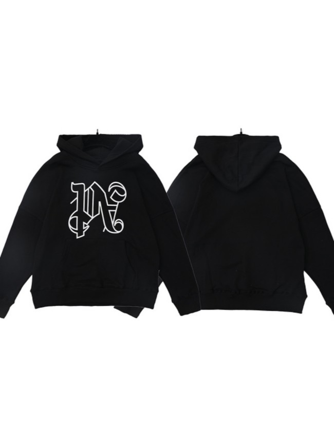 Front PA Large Letter Print Hoodie