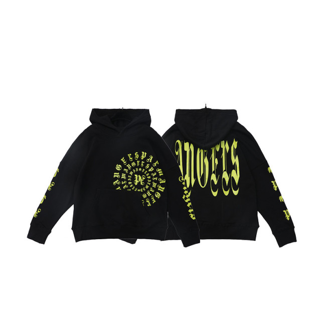Chest Fun Loop Gothic Letter Hoodie
