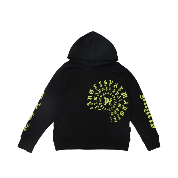 Chest Fun Loop Gothic Letter Hoodie