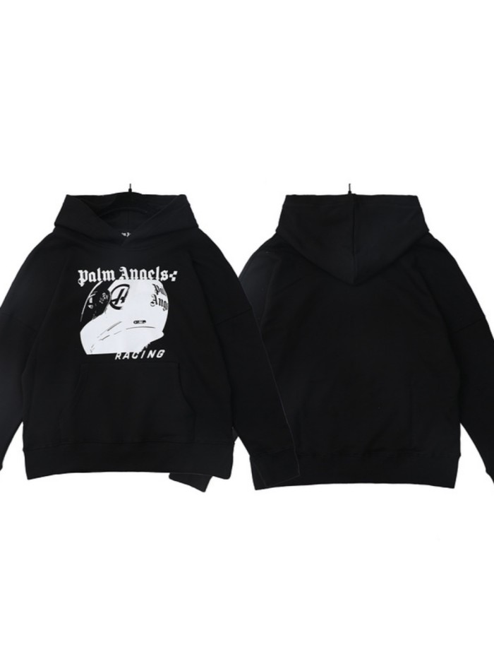 PA Racing Helmet Monogrammed Hoodie