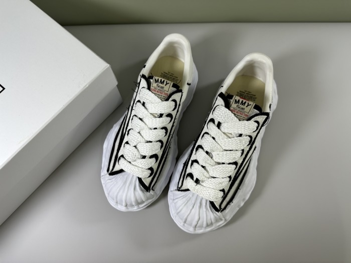 1:1 quality version Raw Edge Beige Colorblocked Black Canvas Dissolve Shoes