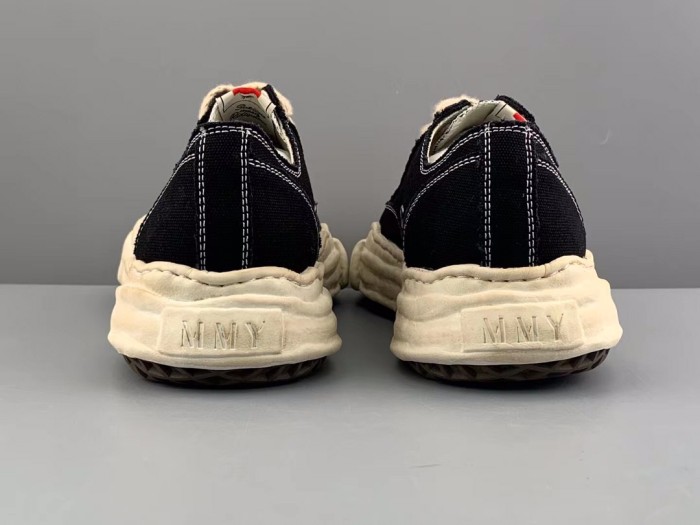 1:1 quality version Yellow soles Canvas low-top shoes