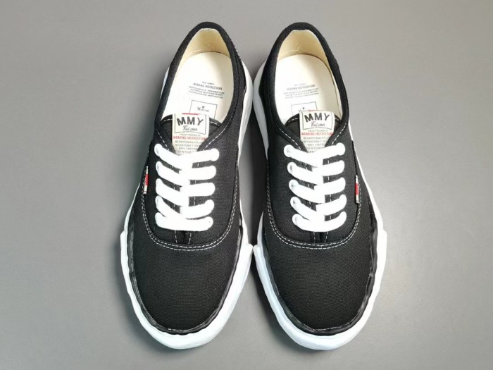 1:1 quality version Classic Black Canvas Dissolving Shoes