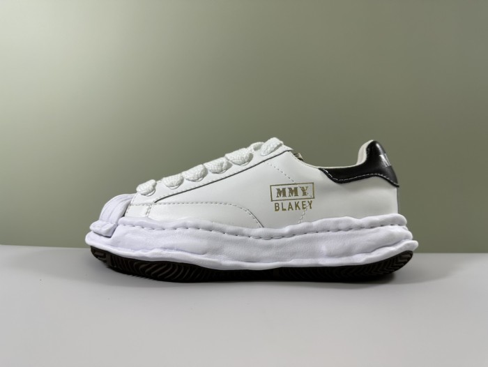 1:1 quality version White Leather Shell Toe Thick Bottom Board Shoes