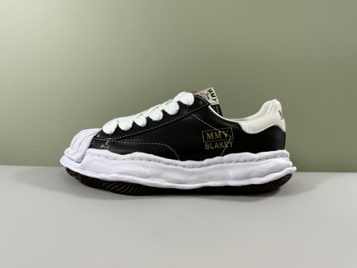 1:1 quality version Black Leather Shell Toe Board Shoes With White Sole
