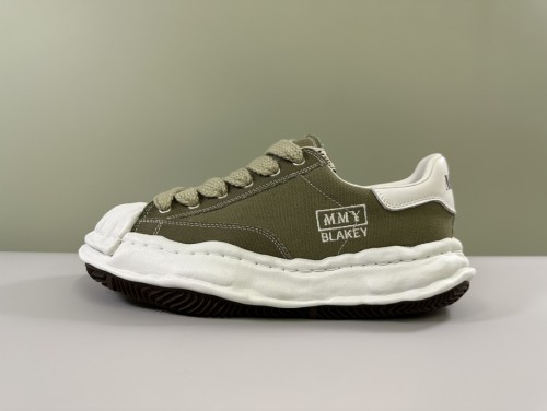 1:1 quality version Army Green Shell Toe Board Shoes