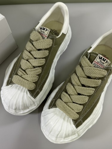 1:1 quality version Army Green Shell Toe Board Shoes